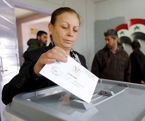 Elecciones municipales en Siria. Foto: Reuters.