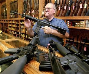 Tienda de armas en el Estado de Texas. Foto: Archivo.