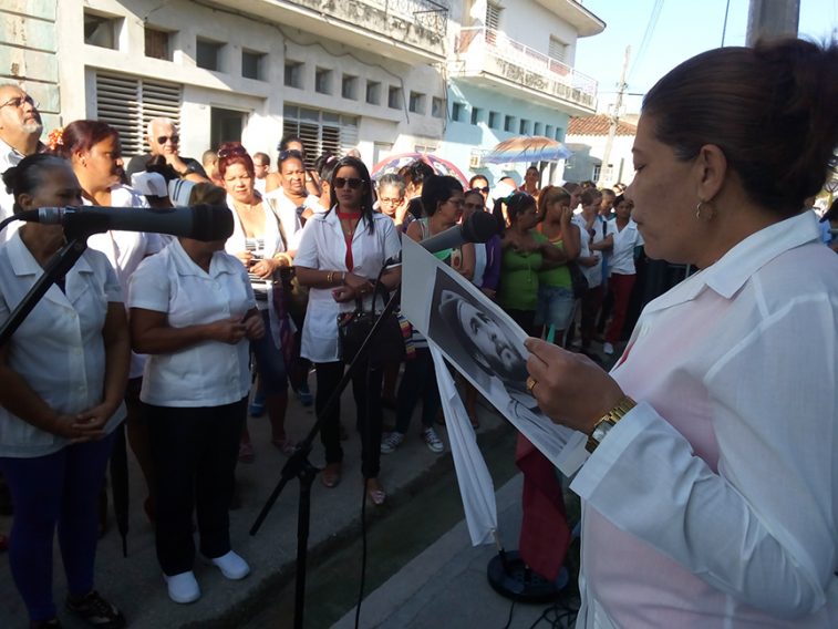Acto por el Día de la Medicina Latinoamericana // Foto Eliexer Peláez