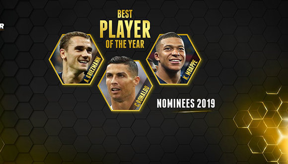 Globe Soccer Awards. Foto: @Globe_Soccer/ Twitter.