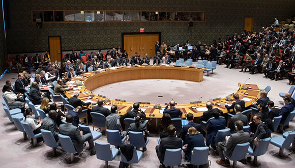 Consejo de Seguridad de la ONU. Foto: @ONU-es/ Twitter.