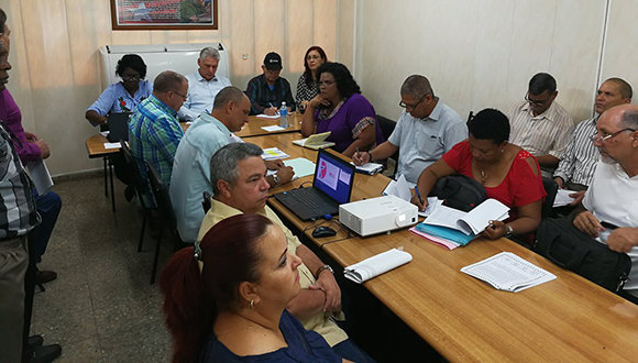 Díaz-Canel encabeza visita de gobierno en Mayabeque. Foto: @PresidenciaCuba/ Twitter.