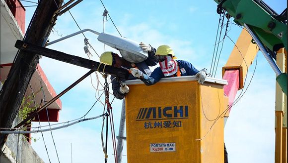 El servicio eléctrico fue restablecido en menos de cinco días. Foto: ACN