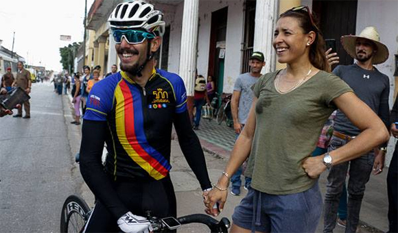 Leandro Marcos y Arlenis Sierra. Foto: Calixto N. Llanes.