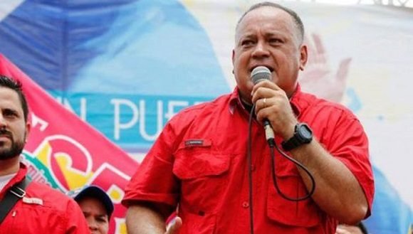 ‘Vamos todos, no te quedes en tu casa!’, manifestó Cabello. Foto: Prensa Latina