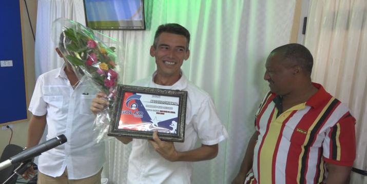 Yoandris Ruiz Delgado, alcanzó el Gran Premio en la programación variada // Foto Eliexer Peláez