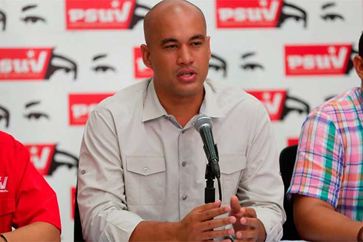 Héctor Rodríguez, vicepresidente del Partido Socialista Unido de Venezuela (PSUV) Foto: Prensa Latina