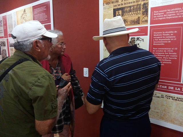 Intelectuales granmense en visita a La Demajagua previo al IX Congreso de la UNEAC Foto: Eliexer Peláez Pacheco