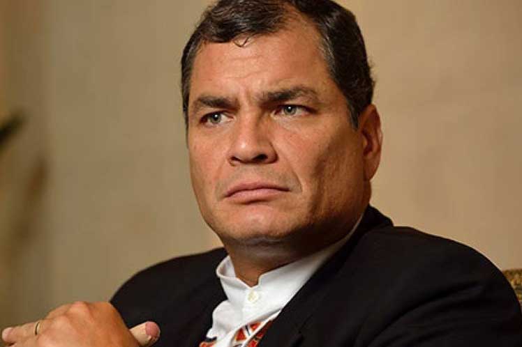 Rafael Correa, expresidente de Ecuador