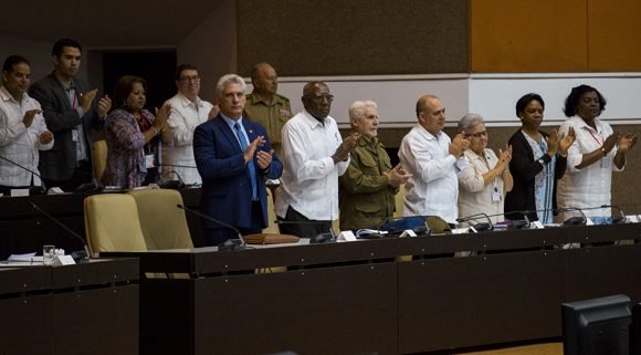 Clausura de la Tercera Sesión Extraordinaria de la Asamblea Nacional del Poder Popular. Foto: Irene Pérez/ Cubadebate.