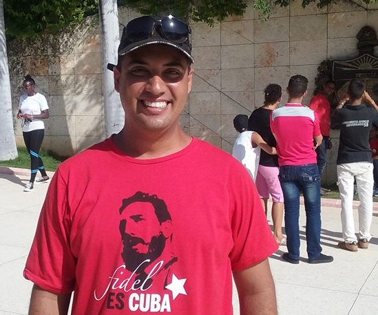 Eliexer Peláez, joven manzanillero que integra la dirección nacional de la mayor organización de masas de Cuba
