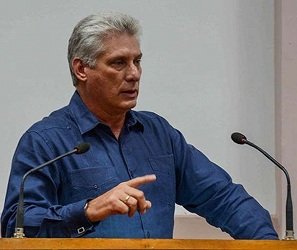 Miguel Díaz-Canel Bermúdez, presidente cubano. Foto: Archivo.