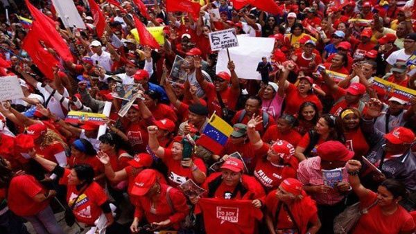 La marcha enviará un mensaje al mundo sobre la soberanía e independencia venezolana, aseguró el vicepresidente de movilización del PSUV, Dario Vivas. Foto: La Radio del Sur/TeleSur