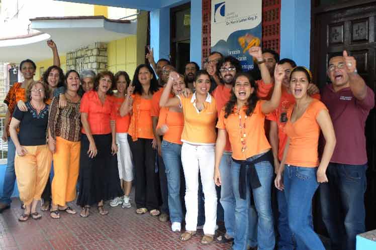 En el curso participan activistas de unos 14 países del continente Foto: Prensa Latina