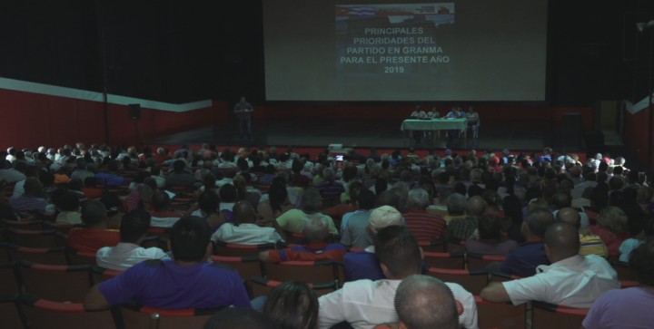 Convocatoria para la celebración por Día de la Rebeldía Nacional // Foto Eliexer Peláez