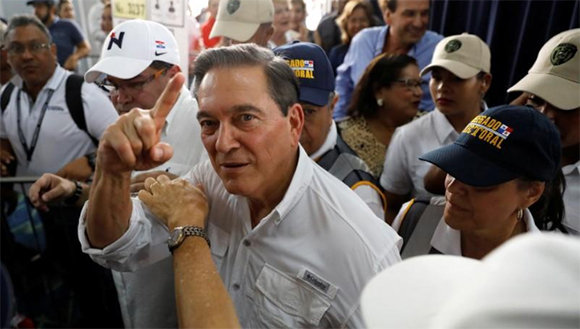 Según los resultados divulgados por el Tribunal Electoral de Panamá, Cortizo obtuvo el 33.1 % de los votos. Foto: Reuters.