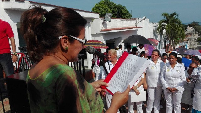 “En Celia cobró carne la gracia inigualable de la mujer cubana, la frescura proletaria y campesina de nuestros trabajadores, la alegría vital de nuestros niños, la firmeza y valor de nuestros combatientes» // Foto Marlene Herrera