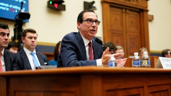 El secretario del Tesoro de EE.UU., Steven Mnuchin. Foto: Reuters.