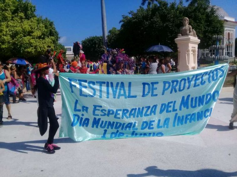 Festival por el Día Internacional de la Infancia // Foto Erenia Tamayo