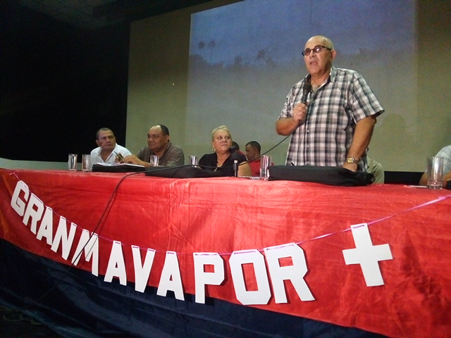 Carlos Rafael Miranda, Coordinador Nacional de los CDR // Foto: Eliexer Peláez Pacheco