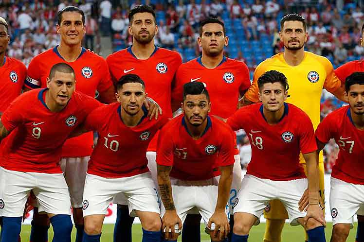 La selección de Chile debuta hoy en la Copa América de fútbol // Foto: Prensa Latina