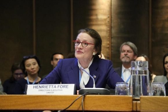 «Lo que ocurre ahora en la frontera estadounidense es una situación grave que requiere medidas urgentes», dijo Henrietta Fore, directora ejecutiva de Unicef // Foto: Unicef