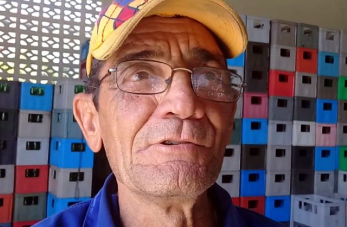 Nilson Zambrano Pérez, destacado obrero de la empresa vanguardia nacional de Materias Primas // Foto: La Demajagua