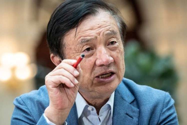 Presidente de Huawei, Ren Zhengfei, auguró una recuperación hacia 2021 tras restricciones de EE.UU. // Foto. Prensa Latina