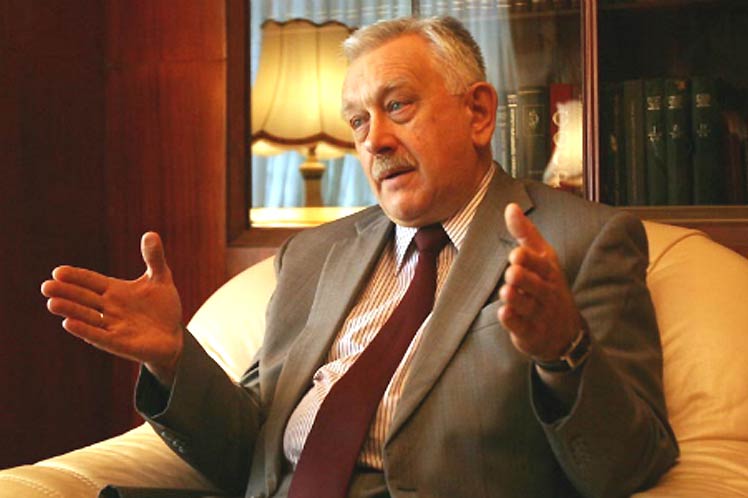 Vladimir Zaemski, embajador ruso en el país suramericano // Foto: Prensa Latina