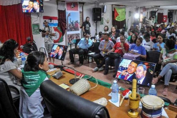 Campesinos de América Latinay el Caribe se reúnen en La Habana. Foto: ACN.
