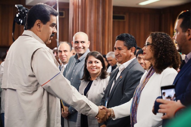 En Venezuela se está librando la batalla por la independencia, por la dignidad y por el derecho al futuro de América Latina y el Caribe, destacó Maduro Foto: Prensa Latina