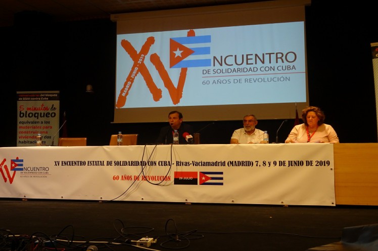 XV Encuentro Estatal de Solidaridad con el país caribeño Foto: Prensa Latina