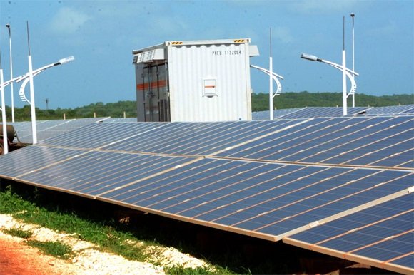 Cuba aspira a tener un 24 % de su generación eléctrica mediante fuentes renovables de energía en el 2030 // Foto: Prensa Latina