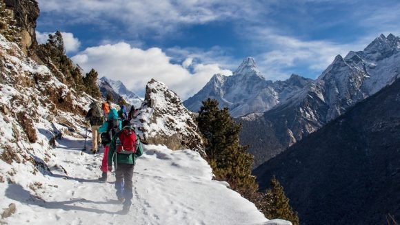 Los escaladores habían estado tratando de alcanzar el segundo pico más alto de la India y probablemente fueron afectados por una gran avalancha. Foto: Pixabay.