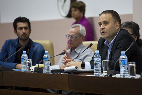 Luis Morlote, nuevo presidente de la UNEAC. Foto: Irene Pérez/ Cubadebate.