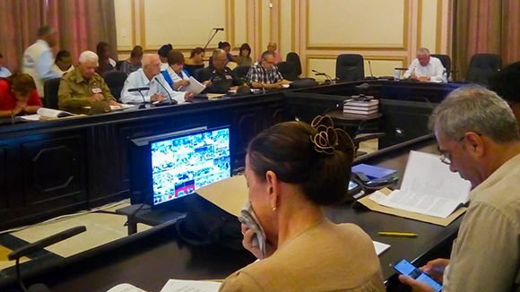 El anteproyecto de Ley Electoral se presenta hoy en video conferencia con todos los diputados cubanos desde el Capitolio Nacional // Foto: Cubadebate