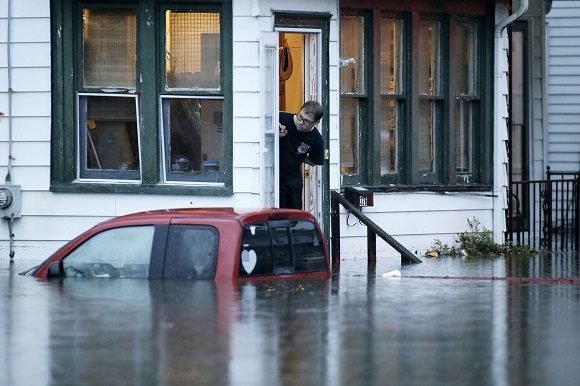 Fuertes tormentas afectaron este jueves el sur estadounidense // Foto: The Philadelphia Inquirer