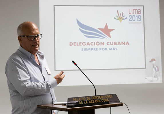 Agustín Miguel Abril, director nacional de Organización y Programación Deportiva del Inder. // Foto: Roberto Morejón