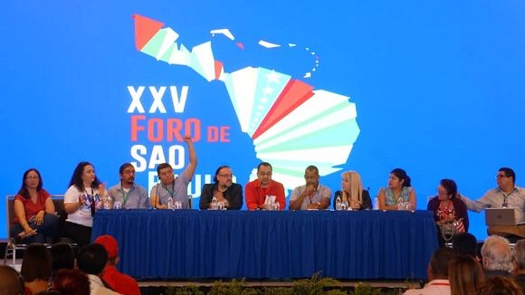 XXV Encuentro del Foro de Sao Paulo. Foto: Luis Lóez/ Cubadebate