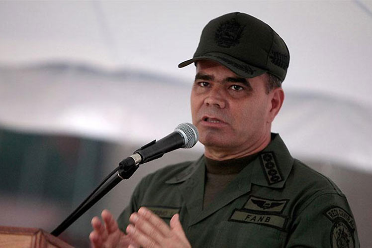El ministro de Defensa, Vladimir Padrino // Foto: Prensa Latina 