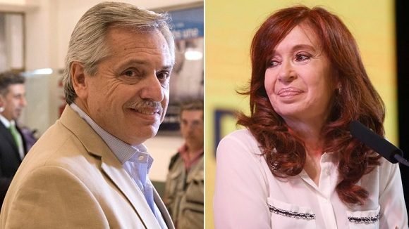Cristina Fernández y Alberto Fernández encabezan las encuestas para ganar las elecciones primarias ahora en agosto y las de octubre.