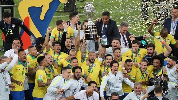 Brasil se coronó campeón de la Copa América 2019. //Foto: Reuters
