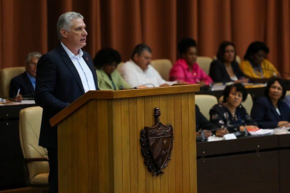 Miguel Díaz-Canel Bermúdez, presidente de los Consejos de Estado y de Ministros. Foto: Abel Padrón Padilla/ Cubadebate.