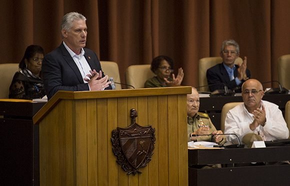 Miguel Díaz-Canel Bermúdez, presidente de los Consejos de Estado y de Ministros. Foto: Irene Pérez/ Cubadebate.