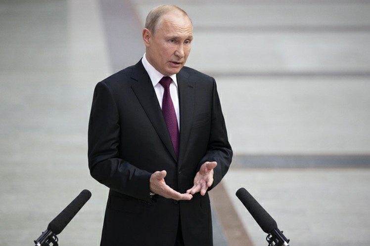 El presidente ruso, Vladimir Putin,en su visita oficial a Italia y al Vaticano // Foto: Prensa Latina