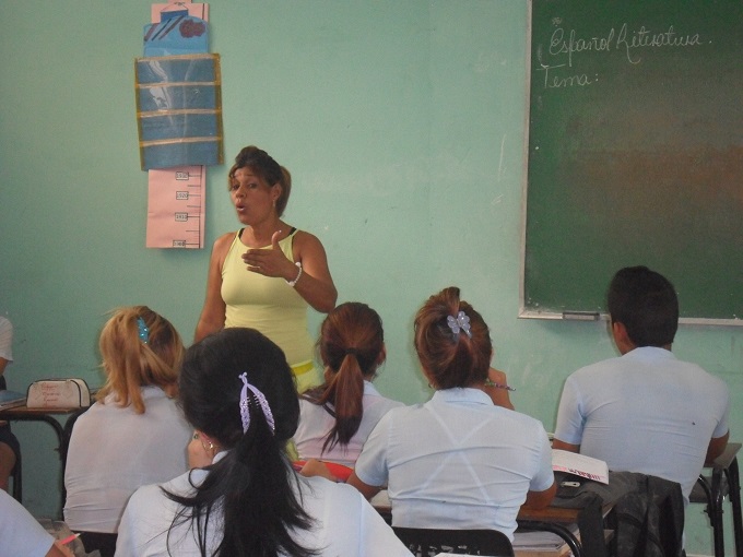 El curso escolar agrupa a más de 21 mil alumnos de todos los niveles de enseñanza // Foto Denia Fleitas Rosales/Archivo