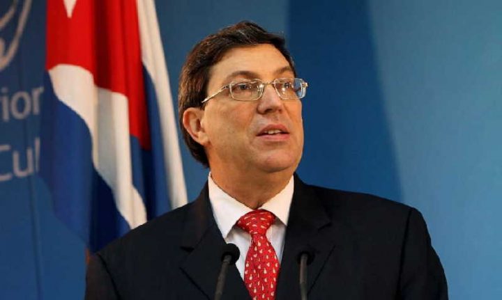 Ministro de Relaciones Exteriores de Cuba Bruno Rodríguez Parrilla // Foto: @BrunoRguezP