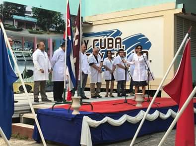 Inica curso introductorio para estudiantes de primer año de Universidad Médica de Granma // Foto Leslie Navarro
