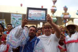 Comparsa del barrio de la Pesquera, primer lugar del Carnaval Manzanillo 2019 // Foto Eliexer Peláez