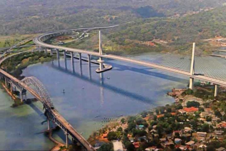 El cuarto puente sobre el canal de Panamá tendrá 51 metros de ancho // Foto: Prensa Latina